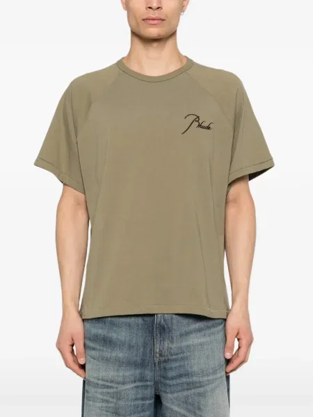 Tricou Rhude scurt verde