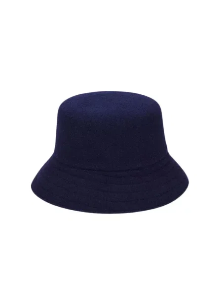 Kangol kapelusz wełniany Wool Lahinch granatowy wełniany niebieski