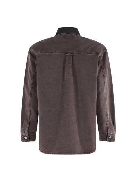 Kurtka koszulowa Carhartt Wip brązowa