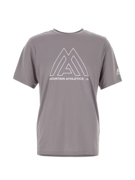 Tricou The North Face cu autograf gri