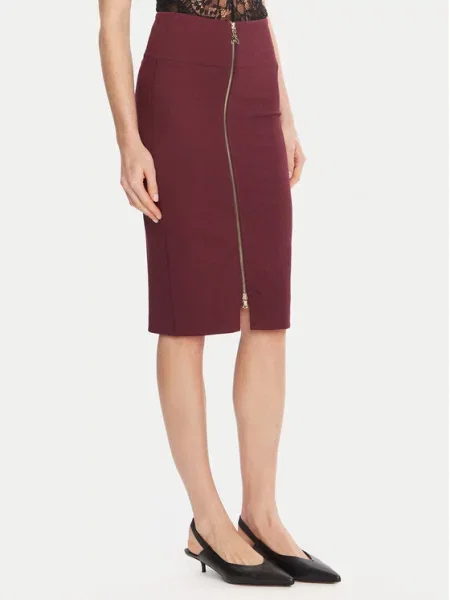 Patrizia Pepe Ravno krilo Bordo rdeča