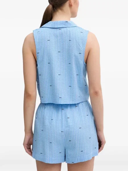 Pijamale Dkny cu imagine albastru