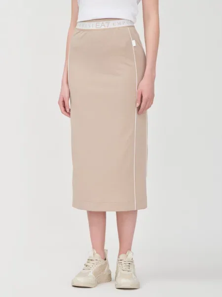 Спідниця Ea7 Emporio Armani бежева