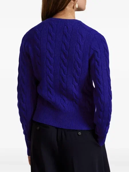 Căciulă Polo Ralph Lauren cu broderie cu dungi cowboy roșu
