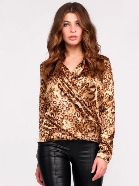 CARICA ­ Блуза с длинным рукавом золота