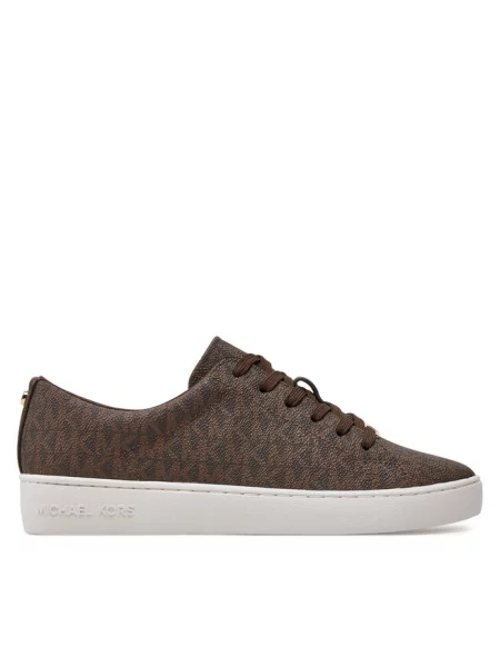 Sneakersy MICHAEL Michael Kors brązowe