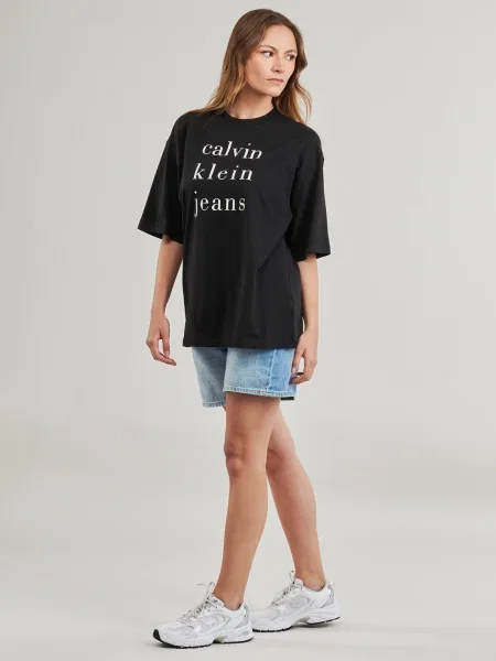 Tricou Calvin Klein Jeans negru