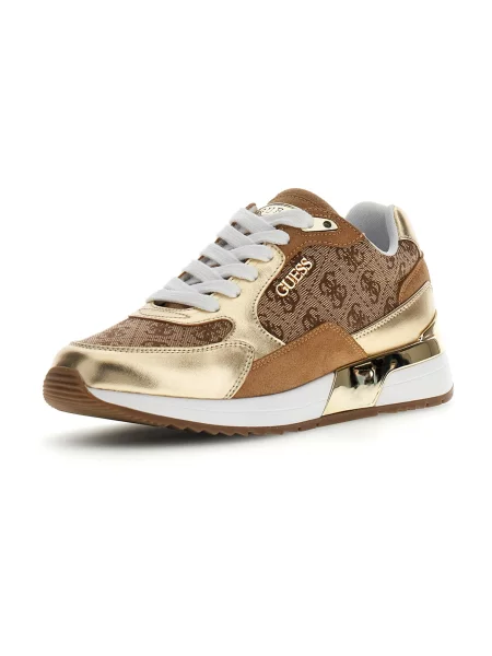 Sneakerși Guess bej