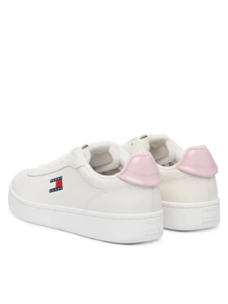 Superge Tommy Jeans Archive Valentines Écru bela