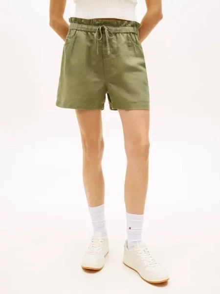 Tommy Jeans De in pantaloni scurți TJW ESSENTIAL verde