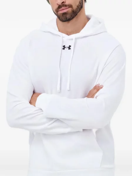 Hoodie Under Armour με κέντημα λευκό