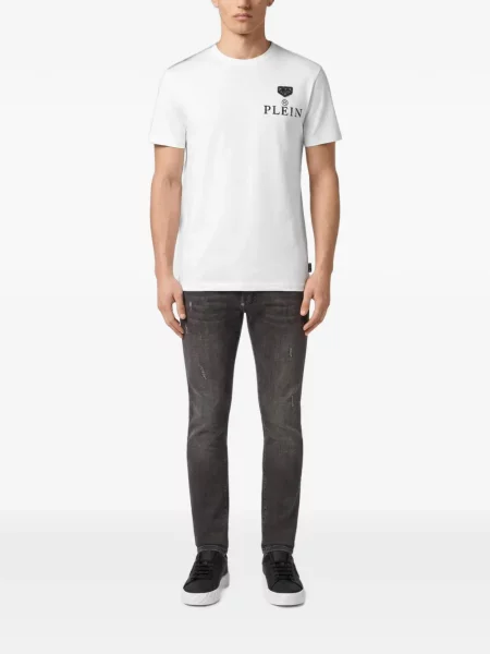 Jersey póló Philipp Plein fehér