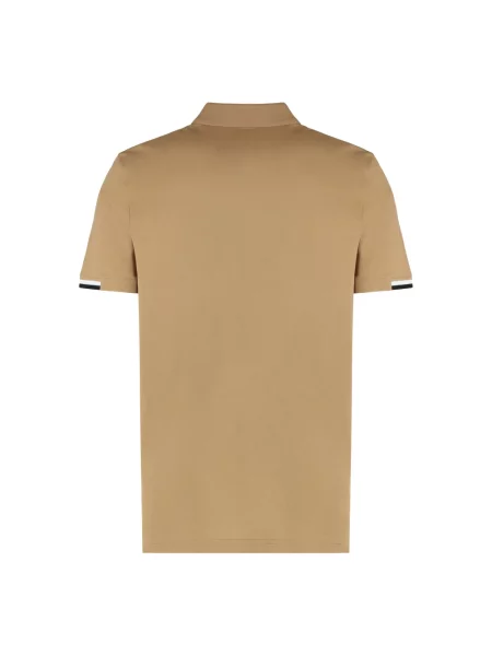 Koszulka polo Boss beżowa