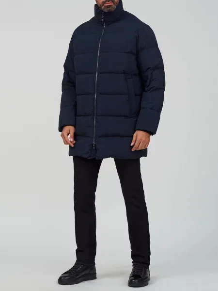Пуховик Emporio Armani синій
