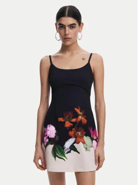 Desigual Rochie de vară Le Mans negru
