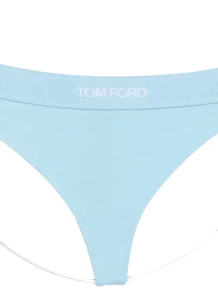 Chiloți tanga Tom Ford albastru