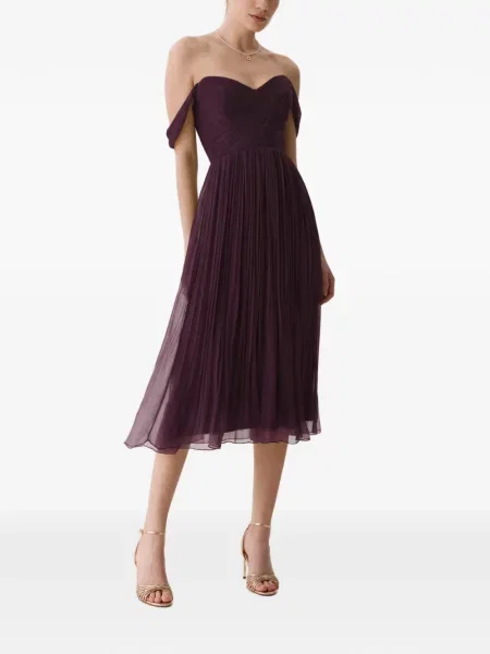 Rochie midi Framboise violet