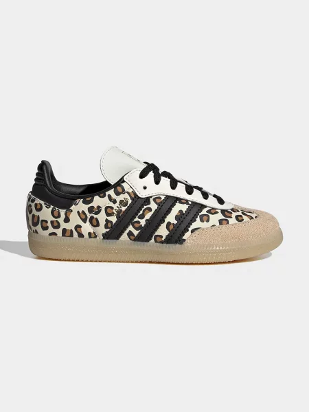 Adidas Originals SAMBA OG tenisky detské kožené béžová