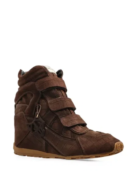 Szarvasbőr sneaker Naked Wolfe barna
