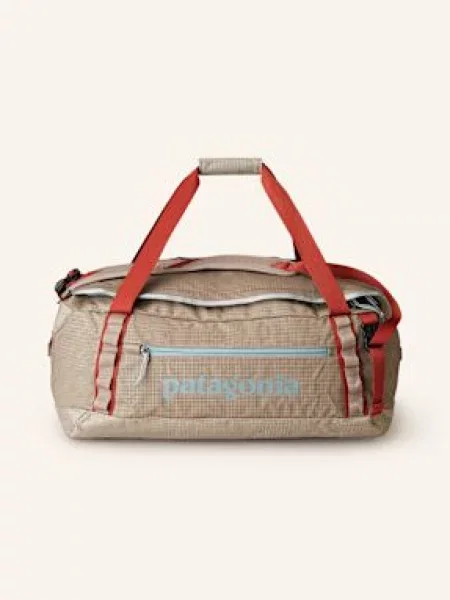 Patagonia Cestovní Taška Black Hole® 55 L světle šedá černá