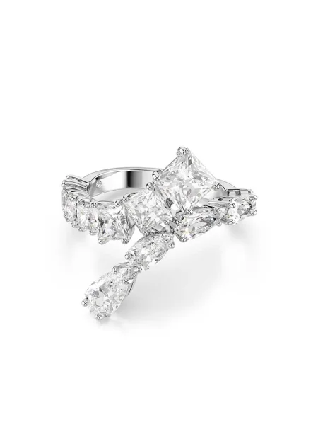 Prstan Swarovski MATRIX srebrna