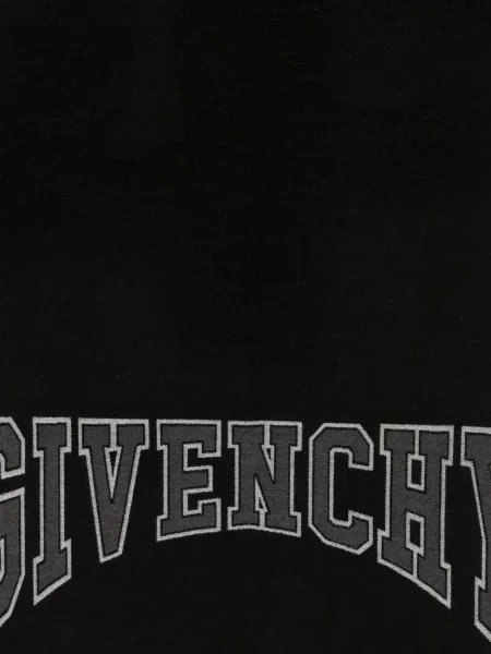 Megztas šalikas Givenchy juoda