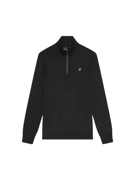 Bluza rozpinana Lyle & Scott czarna