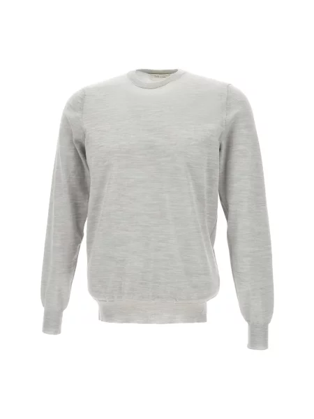 Sweter Filippo De Laurentiis wełniany szary