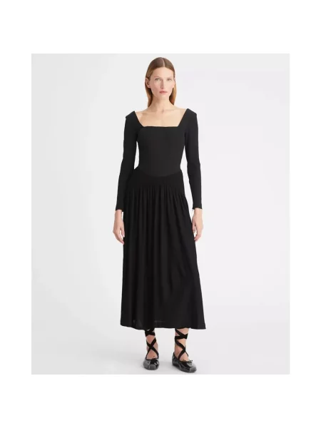 Sukienka Tory Burch czarna