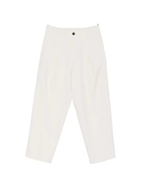 Cropp pantaloni Herno alb