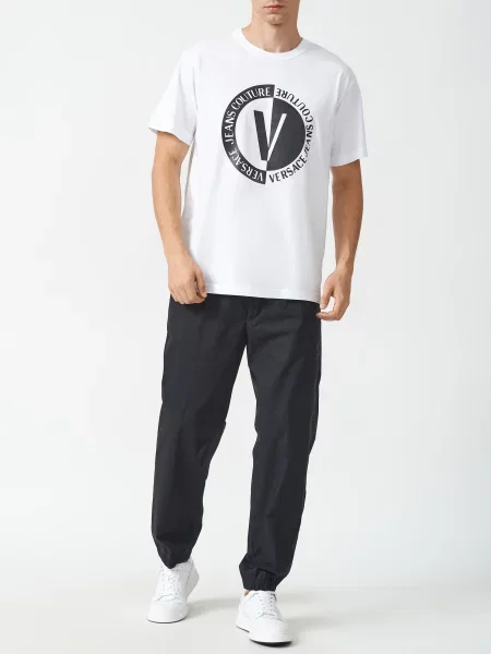 Футболка Versace Jeans Couture белая