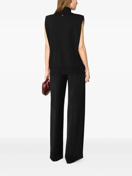 Top Genny tricotate negru