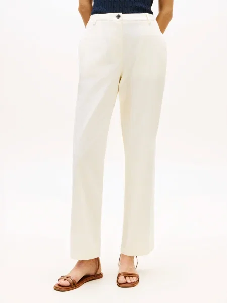 Tommy Hilfiger pantaloni pentru femei cu bej