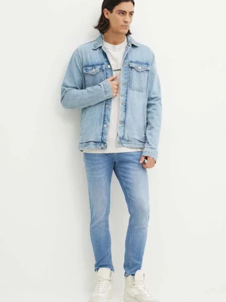 Tommy Jeans jeansy niebieski