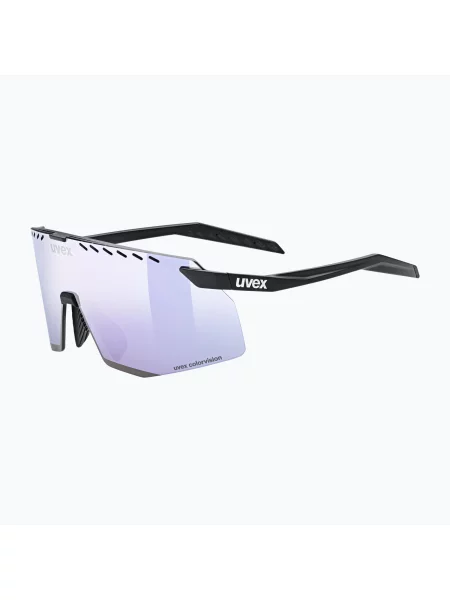Sluneční brýle UVEX Pace Stage CV black matt/pushy pink černé