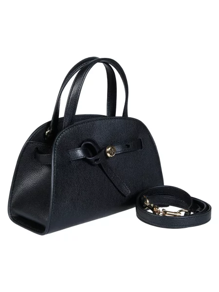 Torebka Tory Burch skórzana czarna