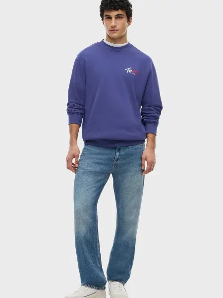 Свитшот Tommy Jeans фиолетовый