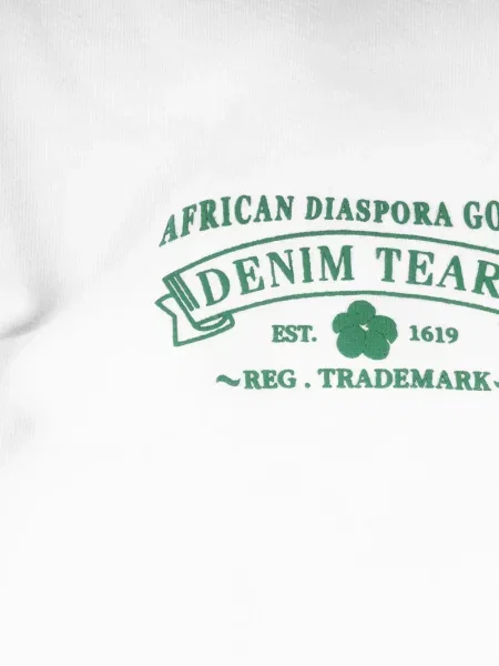 Pantaloni Denim Tears alergare alb