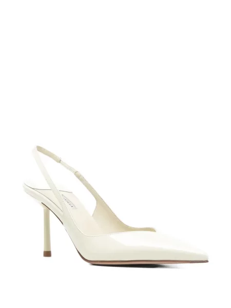 Pantofi cu toc Le Silla slingback verde