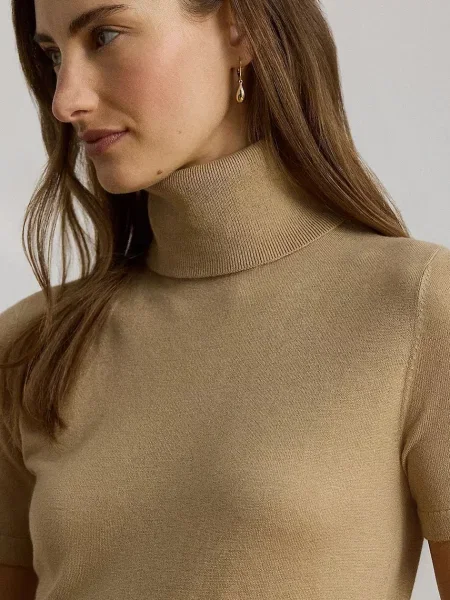 Шелковая водолазка Lauren Ralph Lauren для гольфа
