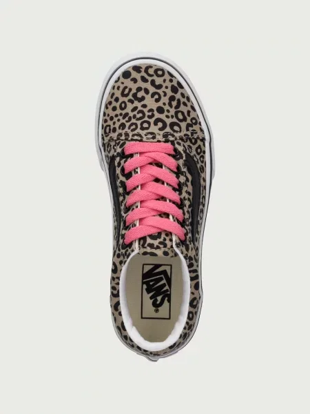 Vans Old Skool ниски кецове за деца кафяво