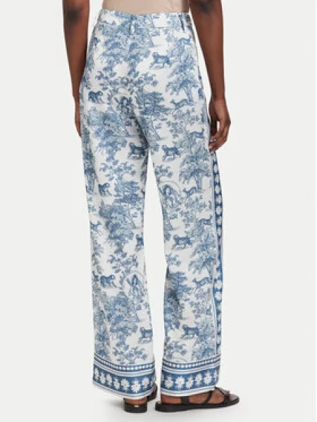 Fracomina Palazzo nadrágok Világoskék Flare Fit kék