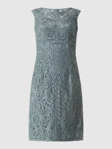 Bluza z wyhaftowanym logo Luxuar zielona