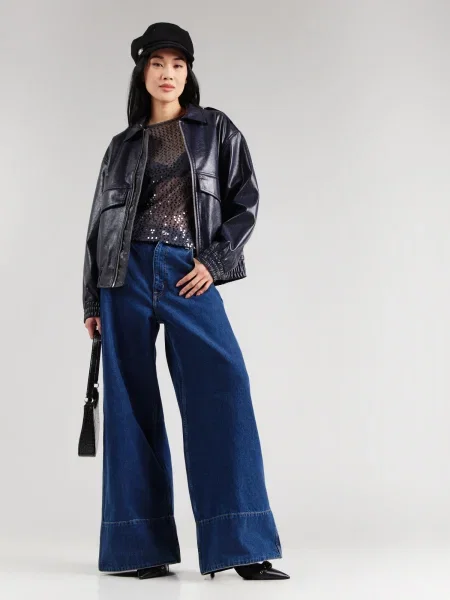 PIECES Tricou PCMacey marin albastru