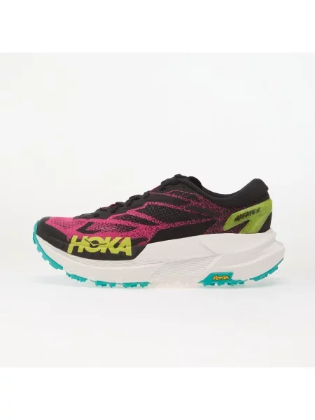 Sneakers Hoka® W Mafate X Black/ Neon Dragonfruit EUR 38 negru