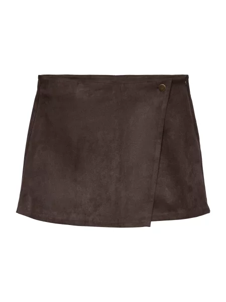 Vero Moda Petite Sukňa VMMEADOW' hnedá