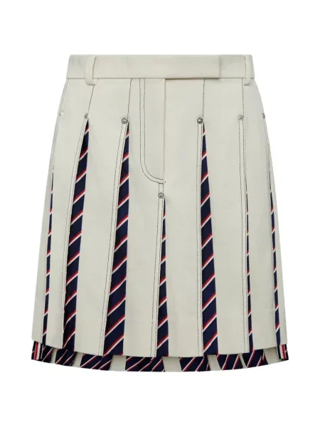 Fustă Thom Browne cu dungi