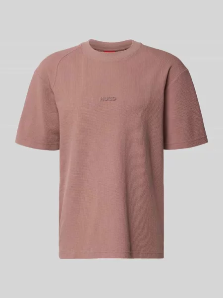 T-shirt o kroju regular fit z czystej bawełny model ‘DAFFL’ Hugo