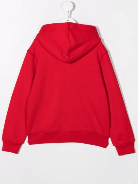 Bluza z kapturem dziecięca Dsquared2 czerwona