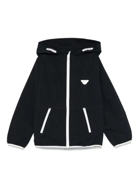 Kurtka dziecięca Emporio Armani niebieska